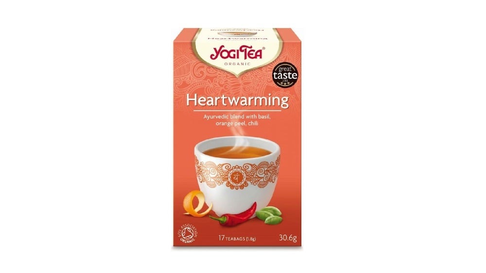 ორგანული ჩაი გულის გამათბობელი 17 X 18 G  Heartwarming Organic 17 X 18 G  Yogi Tea - Photo 386