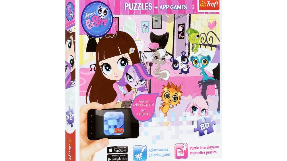 75101  Puzzles  70  Littlest Pet Shop With App Game  Hasbro - Photo 401