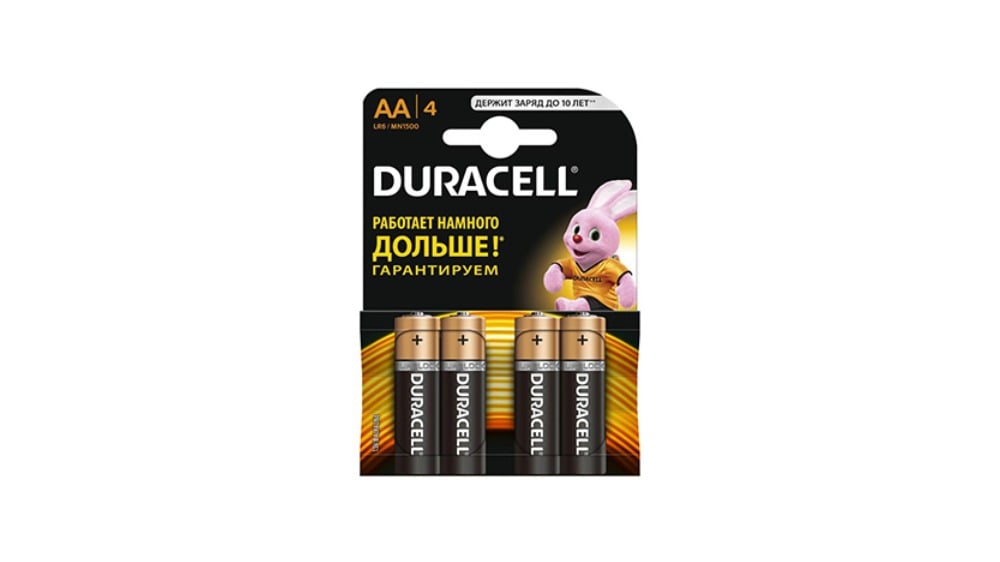 DURACELL ელემენტი BASIC AA K4 - Photo 1488