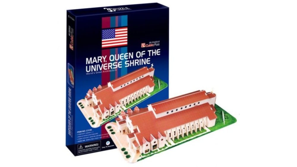 C113h  CubicFun 3D Mary Queen of the Universe Shrine - Photo 314