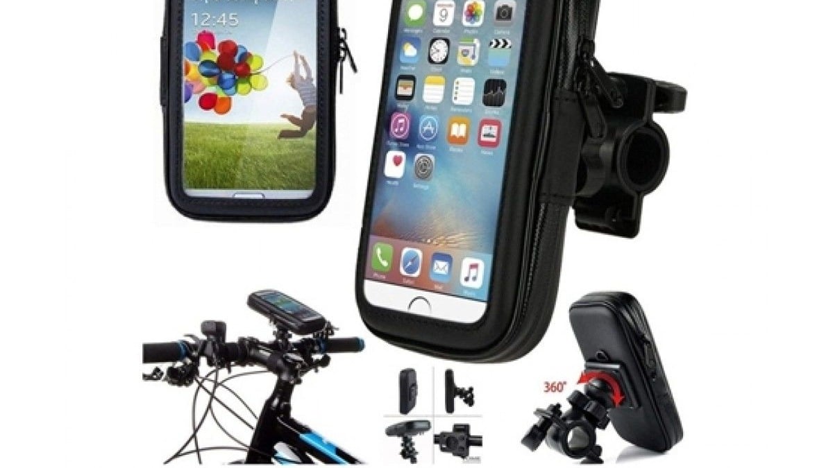 უნივერსალური  წყალგაუმტარი ტელეფონის ქეისი weather resistant Bike mount - Photo 271