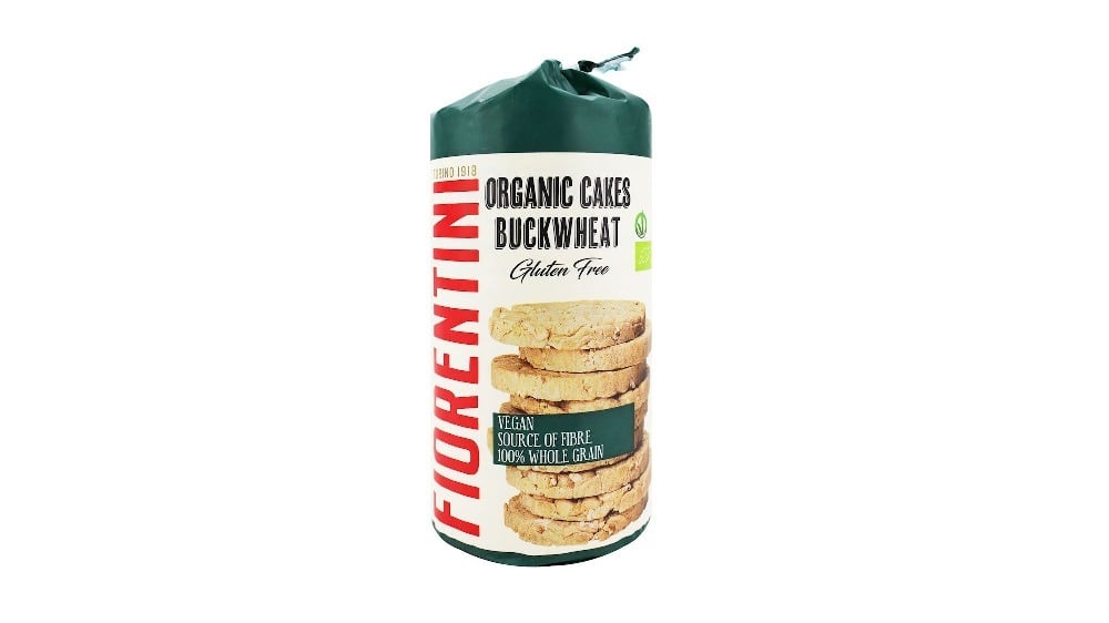 წიწიბურას ნამცხვარი ორგანული 100გრ Buckwheat Cakes Organic 100 G  Fiorentini - Photo 150