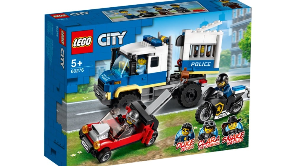 60276 LEGO CITY  საპატრულო ციხის ტრანსპოტერი - Photo 86