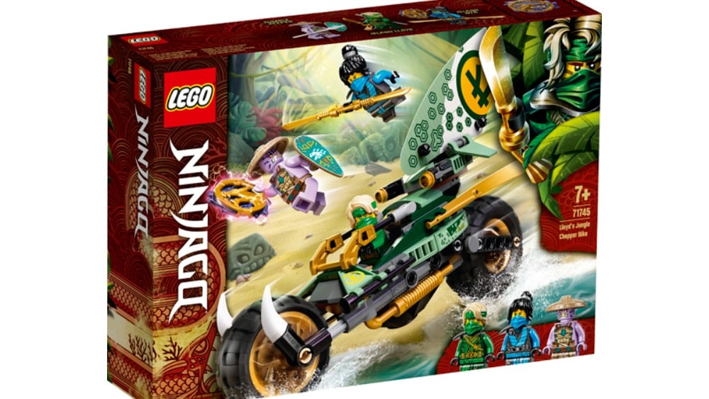 71745   LEGO NINJAGO   ლოიდის ჯუნგლების ველოსიპედი - Photo 88