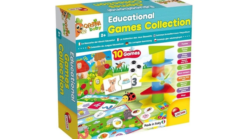80243  Lisciani  CAROTINA BABY EDUCATIONAL GAMES COLLECTION - Photo 640