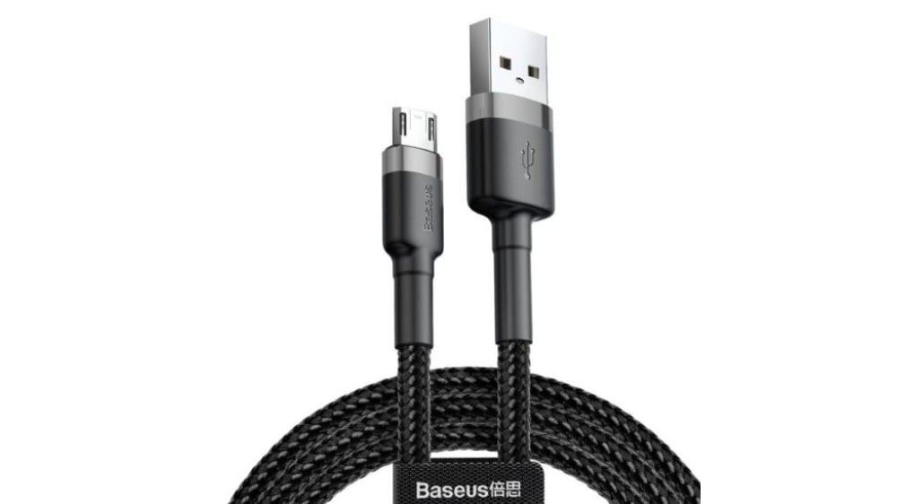 Baseus Zinc Magnetic Safe Fast Charging Data Cable USB to Lighting 21A 1m Gray 3579 - Photo 263