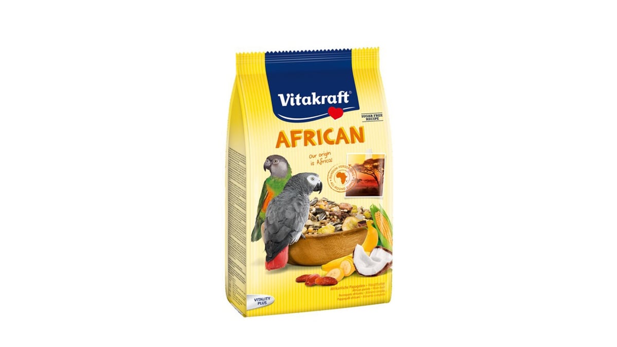 ვიტაკრაფტი თუთიყუში აფრიკული პრემიუმ საკვები 750 გრ - Photo 151