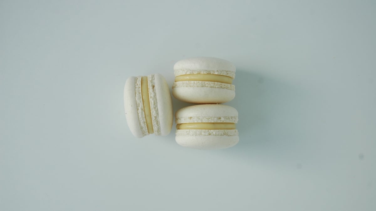 3pcs Vanilla Macarons - Photo 4