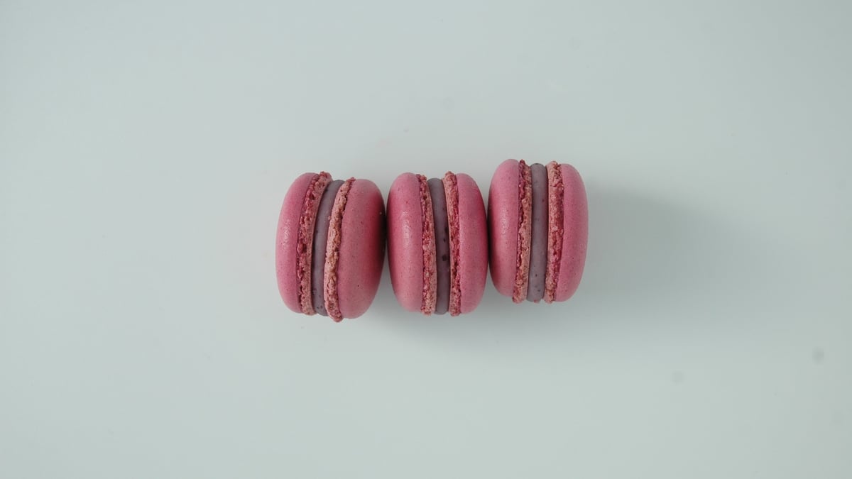 3pcs Blueberry Macarons - Photo 6