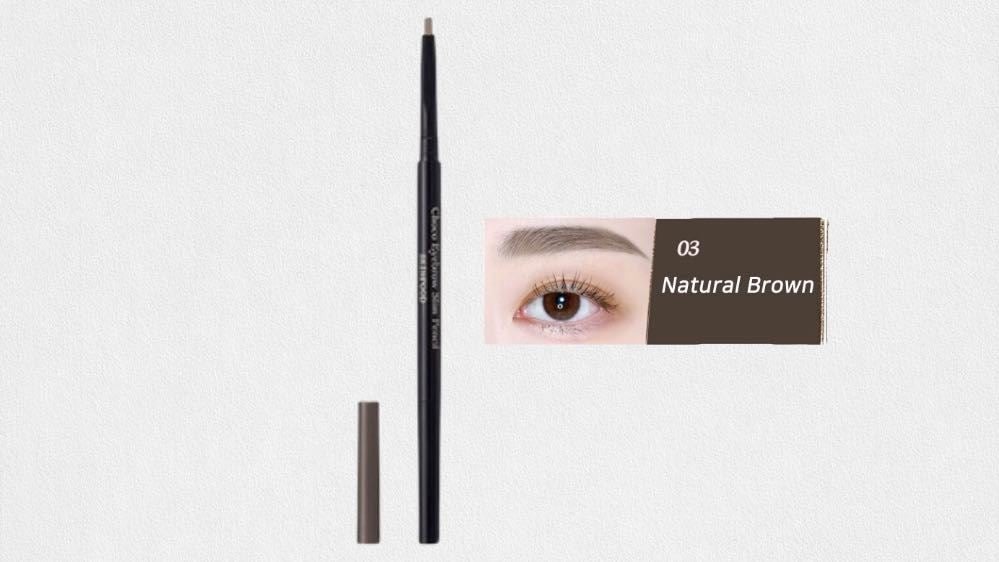 Choco Eyebrow Slim Pencil 03 Natural Brown - Photo 229