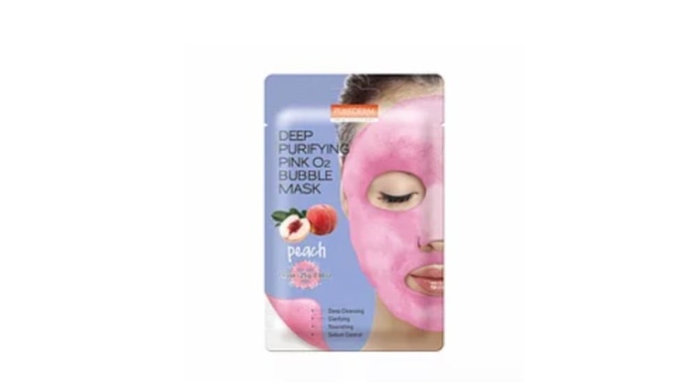 PUREDERM Deep Purifying Pink O2 Bubble Mask Peach - Photo 70