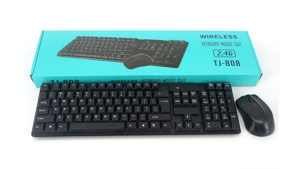 TJ808 24G Wireless Keyboard Mouse Set - Photo 298