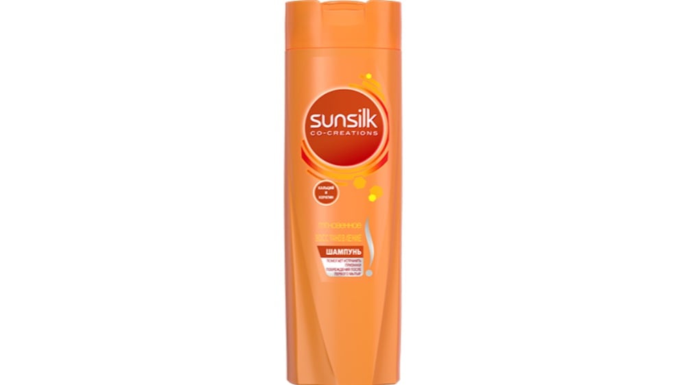 SUNSILKშამპუნი დაზიანებული თმის 200მლ - Photo 573