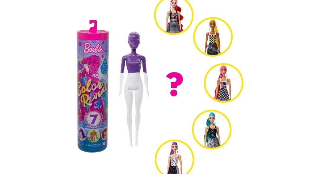 Barbie შექმენი შენი ბარბი სხვადასხვა პრინტიანი კაბით და სურნელოვანი თმით - Photo 127