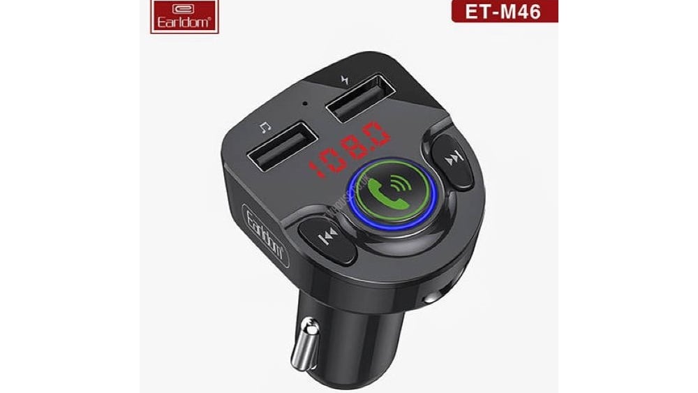 Earldom ETM46 Wireless Car MP3Charger FM მოდულატორი  3533 - Photo 2