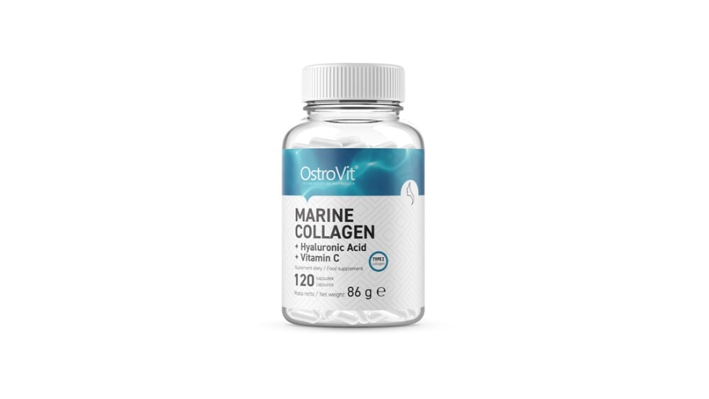 ოსტროვიტი  ზღვის კოლაგენი Marine Collagen  120 კაფს - Photo 20