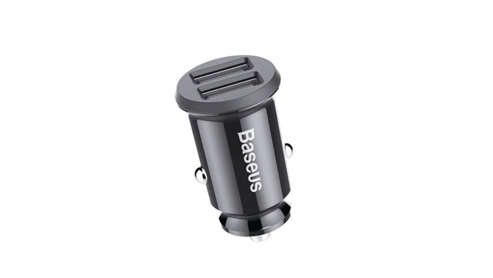 Baseus Grain Car Charger Black  3584 - Photo 14