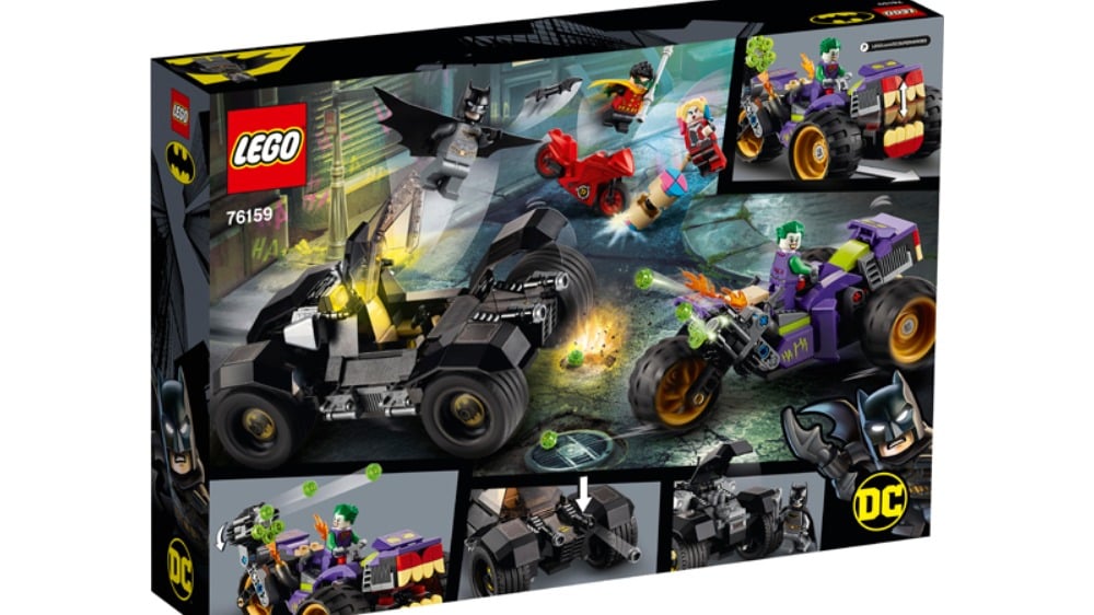 76159LEGO SUPER HEROES Jokers Trike Chase - Photo 108