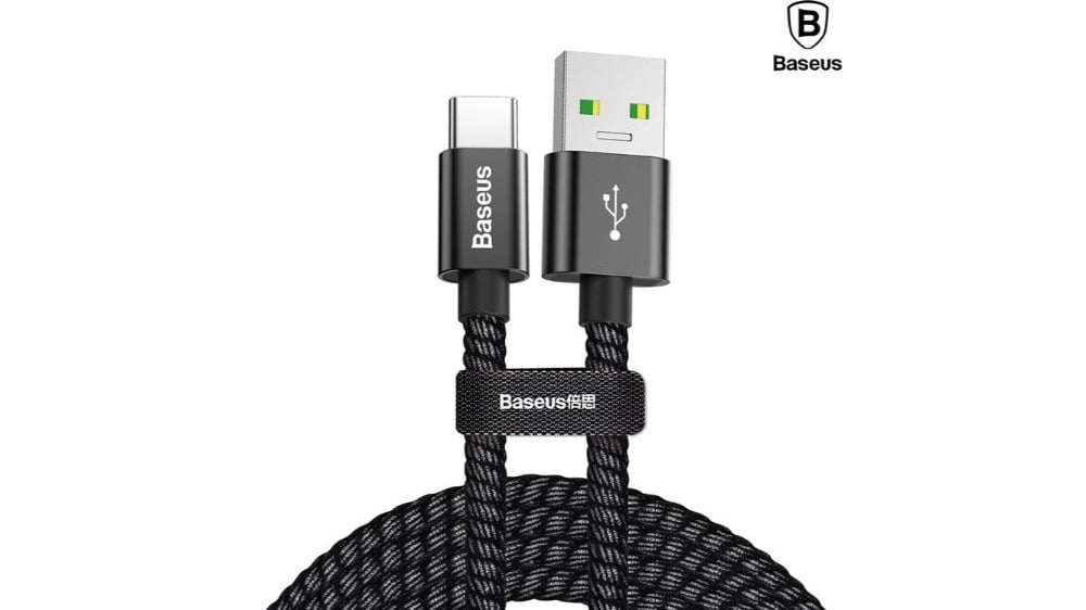 Baseus double fast charging USB cable USB For TypeC 5A 1M Black CATKCA01 - Photo 157