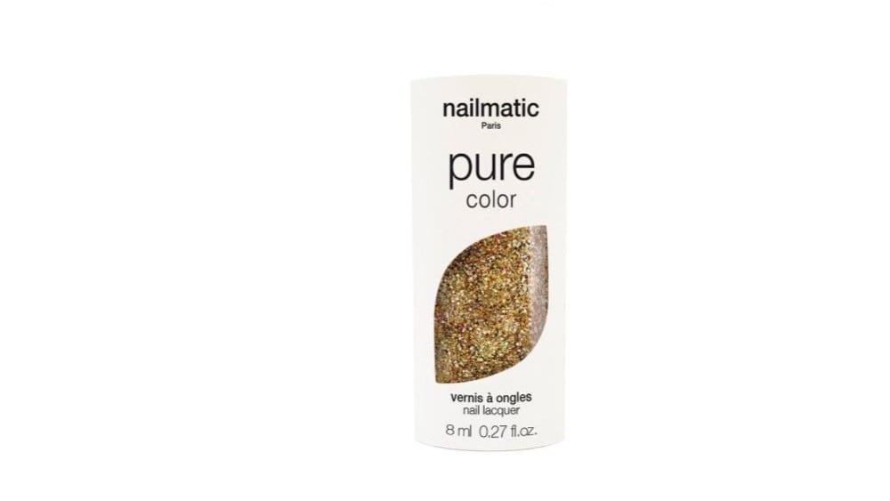 NAILMATIC ფრჩხილის ლაქი შეფუთვით 8მლ ROSE GOLD GLITTER - Photo 96