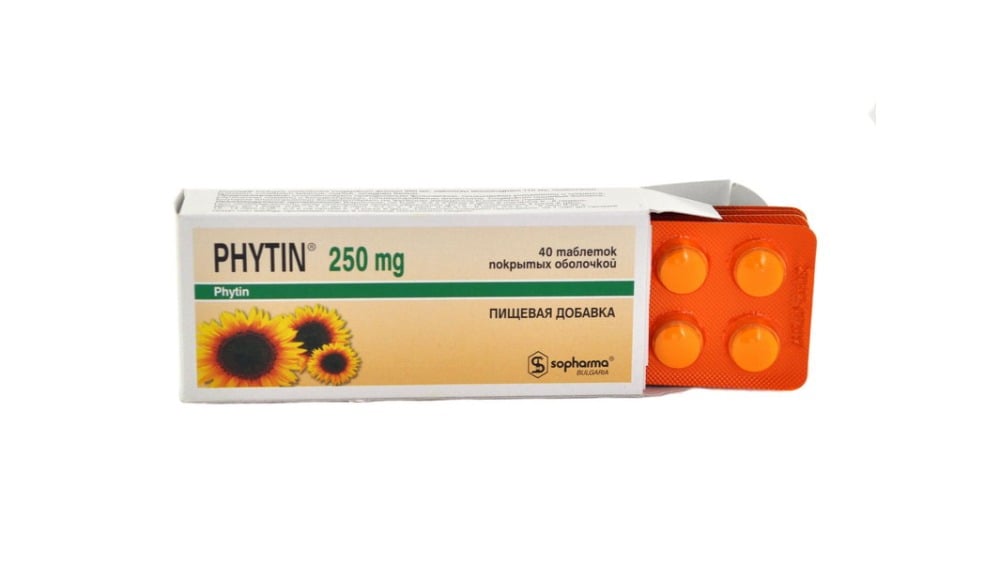 Phytin  ფიტინი 025გ 40 ტაბლეტი - Photo 868