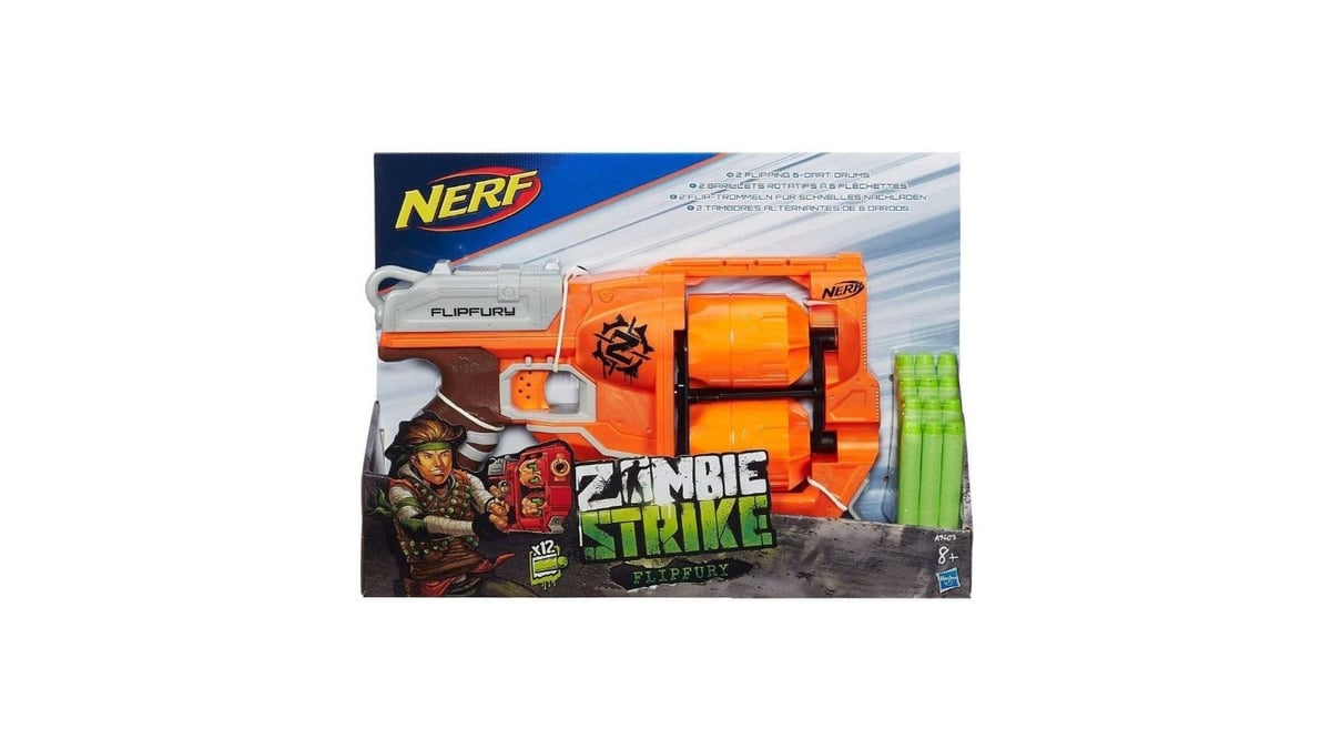 ნერფის თოფი ZOMBIE STRIKE 12 ტყვია HASBRO 43543 - Photo 21