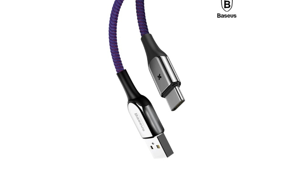 Baseus Xtype Light Cable For TypeC 3A 1M Purple CATXDA05 - Photo 167