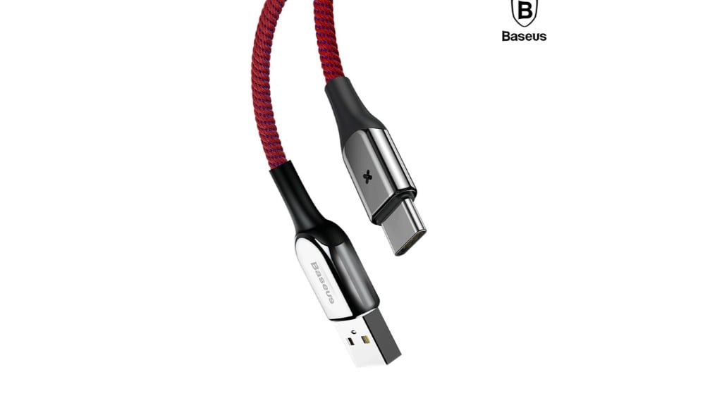 Baseus Xtype Light Cable For TypeC 3A 1M Red CATXDA09 - Photo 168