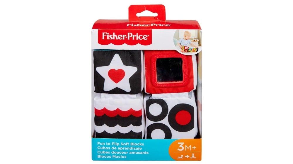 Fisher Price Fun to Flip Soft Blocks MultiColour - Photo 1209