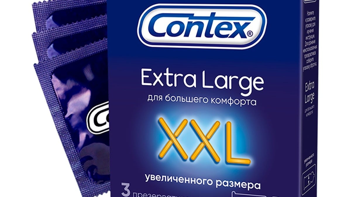 Contex  კონტექსი პრეზერვატივი XXL 3 ცალი - Photo 1721