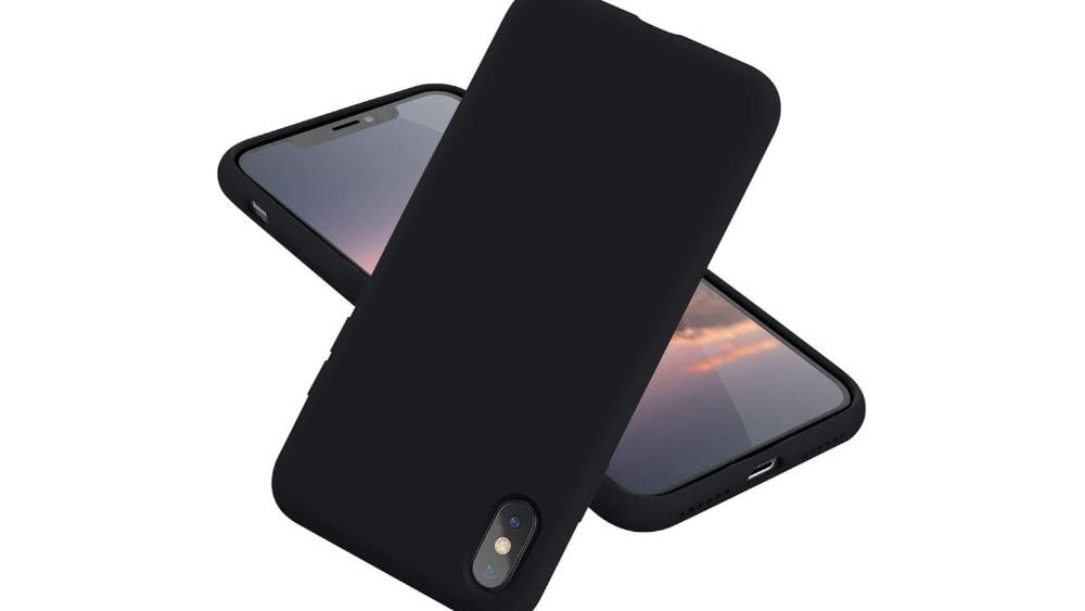 iPhone X l Xs Silicone case Black  2717 - Photo 320