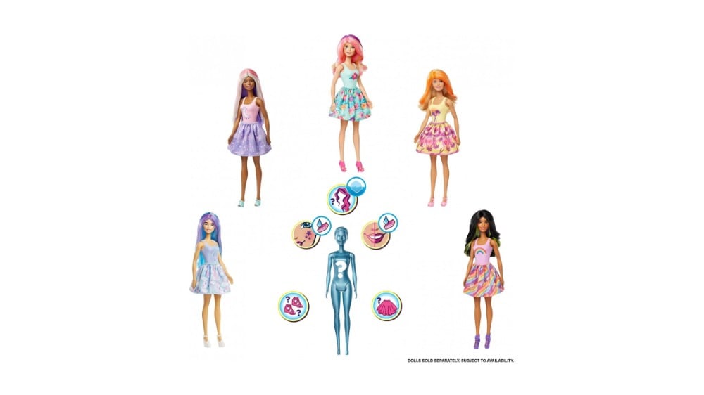 Barbie შექმენი შენი ბარბი 7 სიურპრიზით ბუნების პრინტიანი კაბით - Photo 138