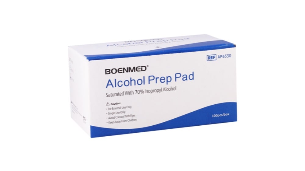 საფენი სპირტAlcohol Pads N100 - Photo 1092