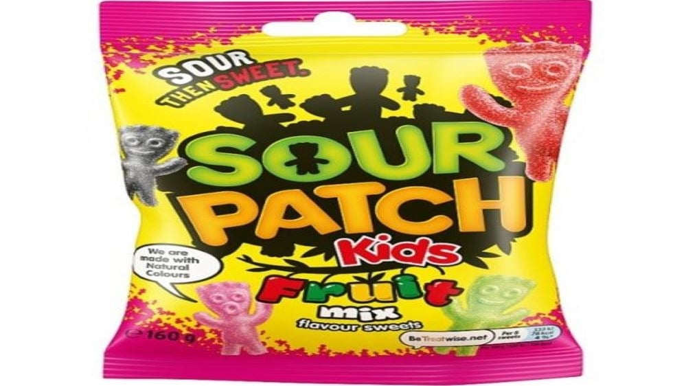 საღეჭი კანფეტი Sour Patch Kids ხილის მიქსი 160გრ 7622210718518 - Photo 72