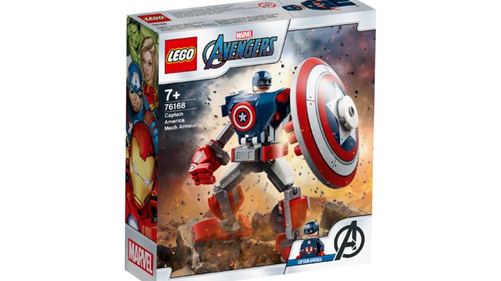 76168  LEGO AVENGERS Captain America Mech Armor - Photo 179