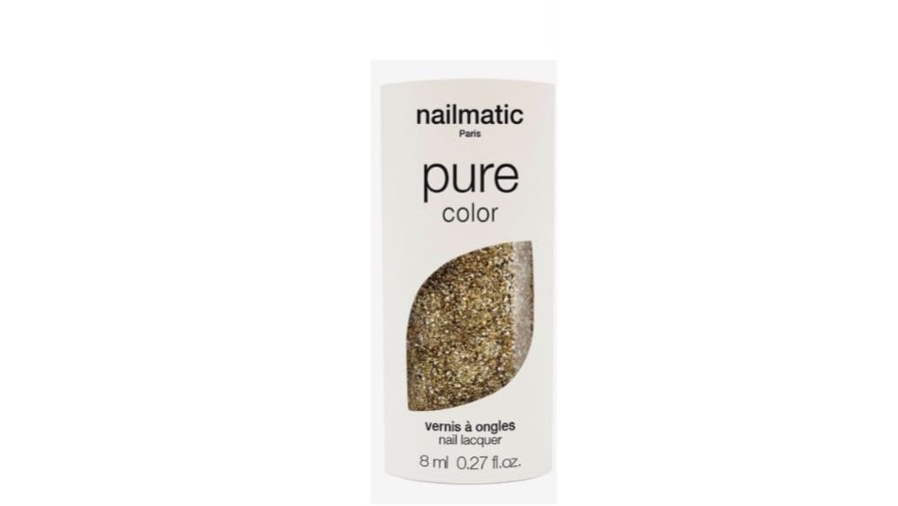 NAILMATIC ფრჩხილის ლაქი შეფუთვით 8მლ GOLD GLITTER - Photo 114