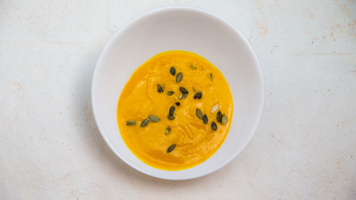გოგრის კრემსუპი  Pumpkin soup
