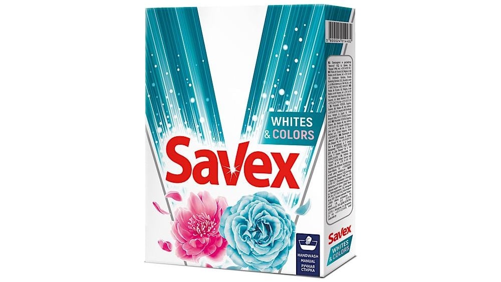 Savex სავექსი ხელით რეცხვა HANDWASH White amp Color 400გრ - Photo 392