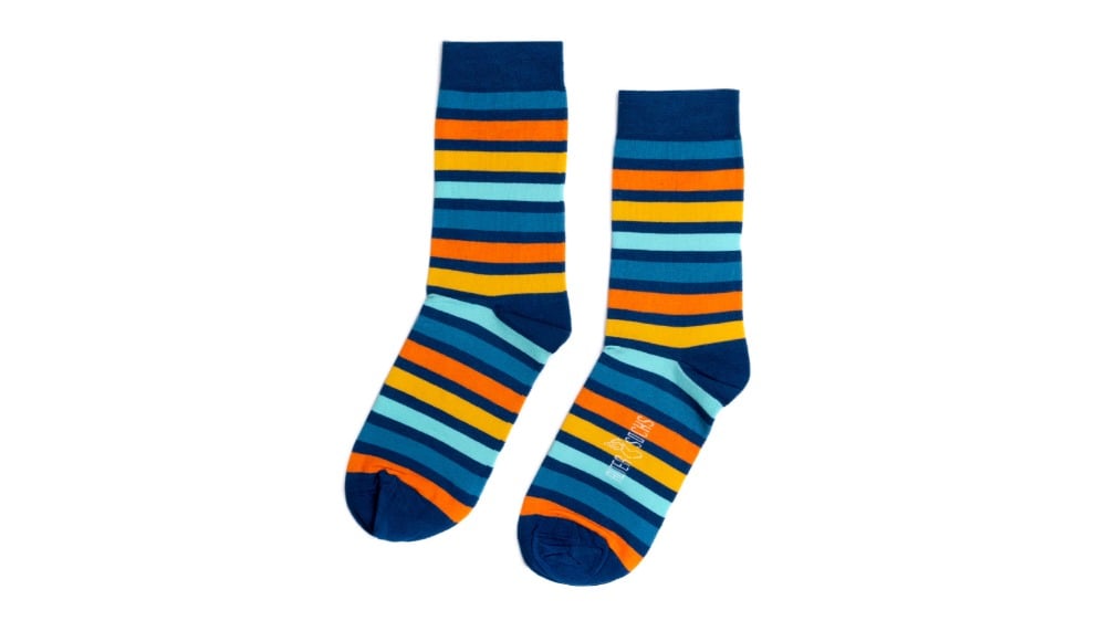 Thick colores stripes socks - Photo 46