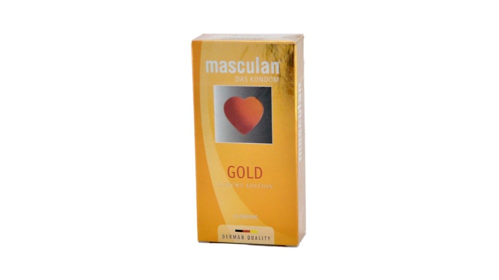 Masculan  მასკულანი პრეზერვატივი GOLD 10 ცალი - Photo 1395