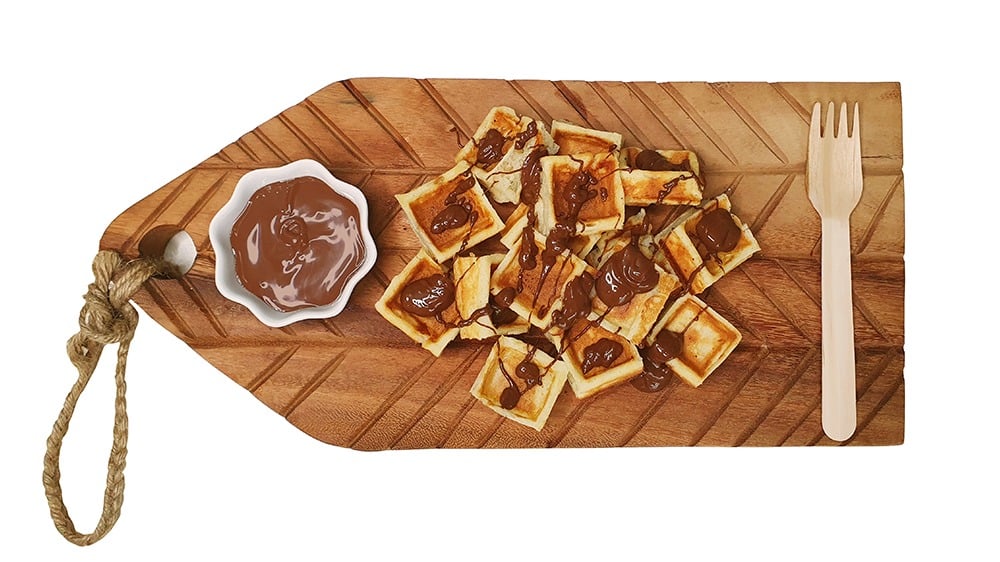 Waffle Bites with Nutella - Photo 13