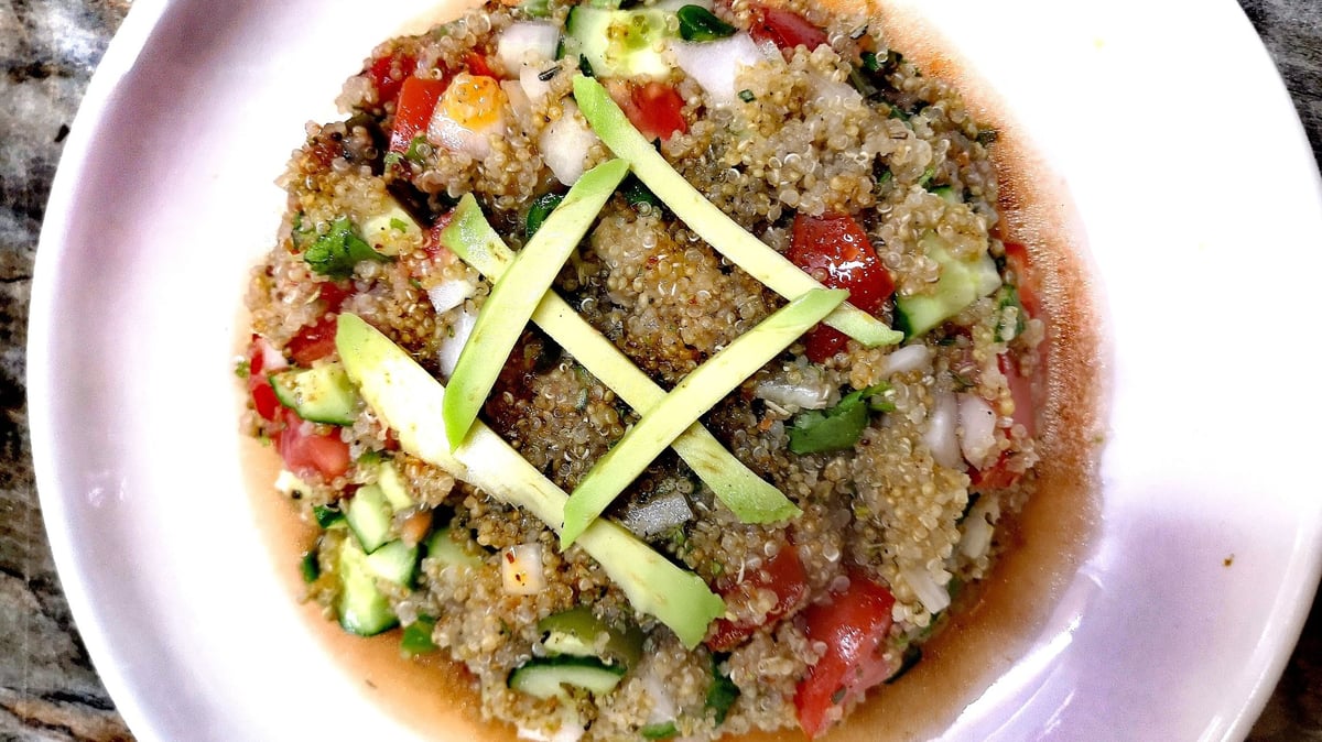 Quinoa Ceviche Salad Vegan Gluten Free
