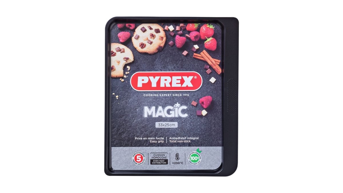 მეტალის საცხობი მართკუთხედი 33x25სმ MAGIC PYREX 36656 - Photo 161