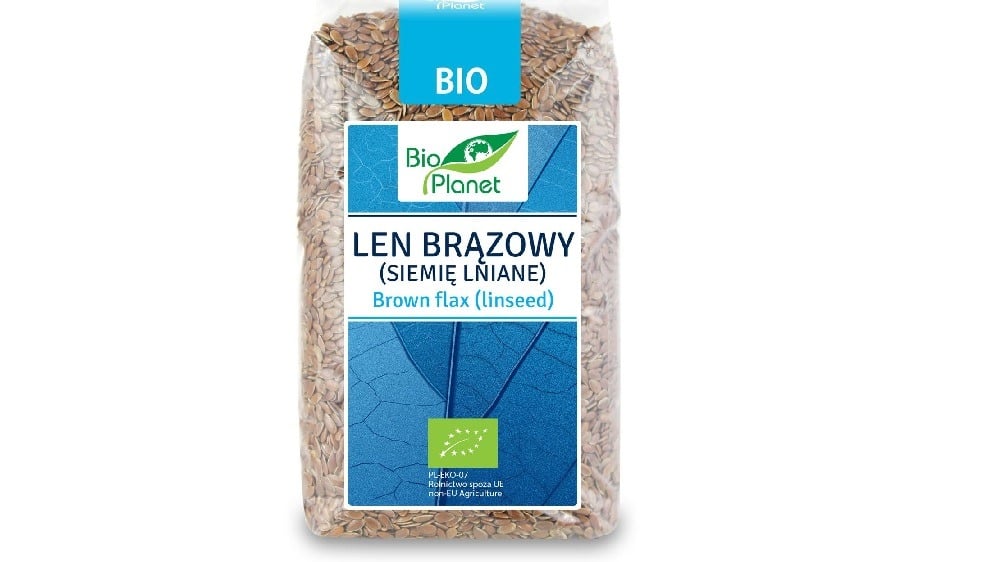 ყავისფერი სელის თესლი ბიო 400გრ  Brown Flax Bio 400 G  Bio Planet - Photo 211