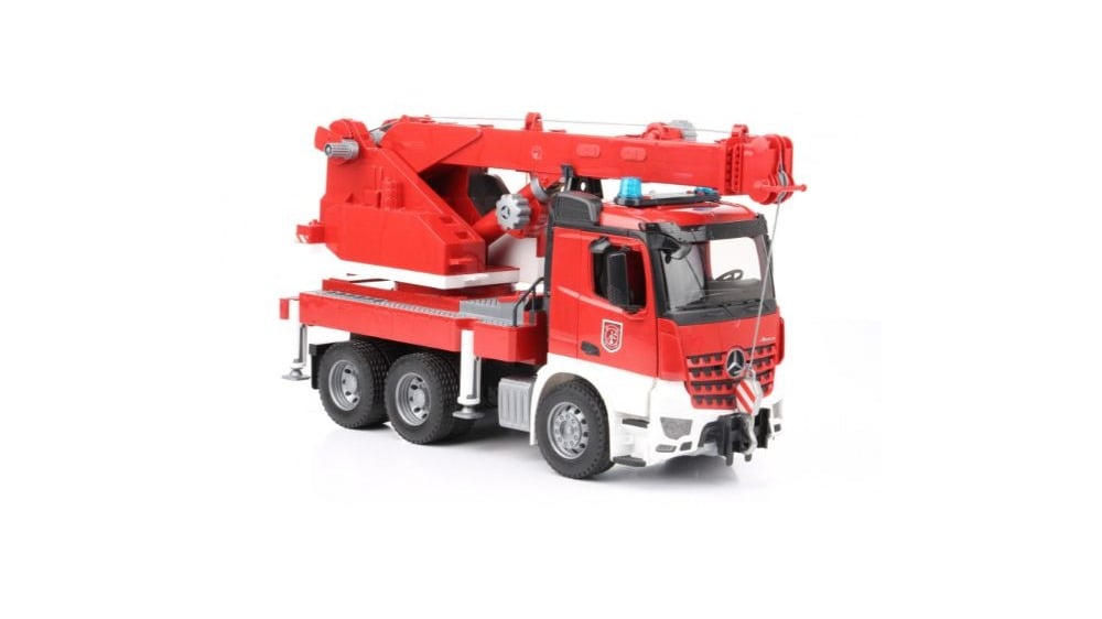 Fire engine crane truck w Light  Sound Module - Photo 1001