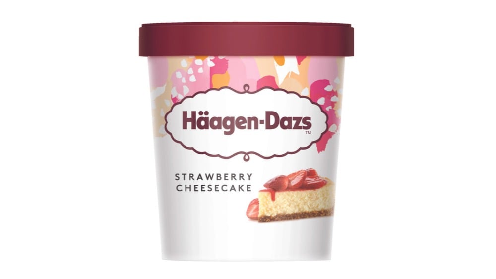 HäagenDazsნაყინი მარწყვის ჩიზქეიქი 500მლ - Photo 558