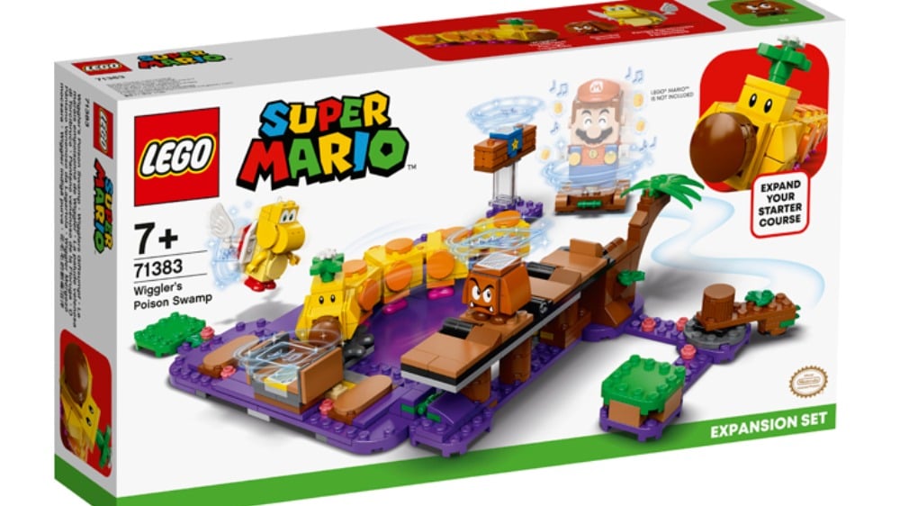 71383  LEGO SUPER MARIO  Wigglers Poison Swamp Expansion Set - Photo 100