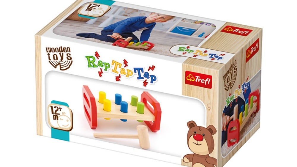 60925  TREFL WOODEN TOYS Rap Tap Tap - Photo 1220