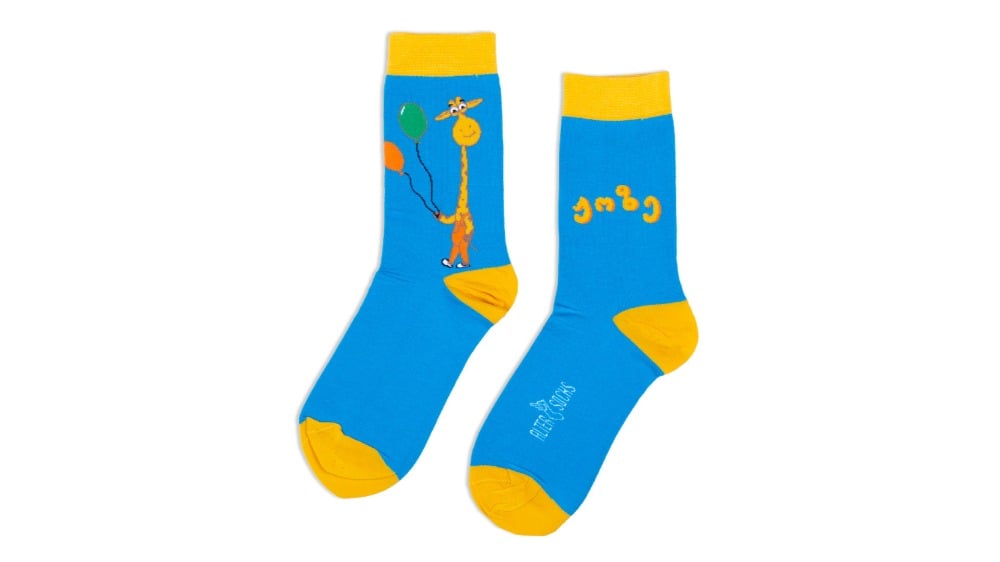 Giraffe jose socks for adults - Photo 62