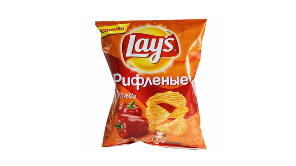 LAYS ჩიფსი რიდჯი პაპრიკა 150გ - Photo 975